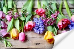 Fototapeta Barwne Tulipany 90x60cm