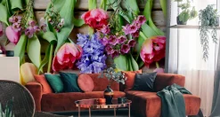 Fototapeta Barwne Tulipany 90x60cm