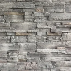 Fototapeta Ścienna Szary Kamień Łupek Efekt 3D 90x60cm