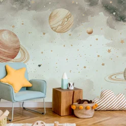 Fototapeta Dla Dzieci KOSMOS W Stylu Boho 90x60cm
