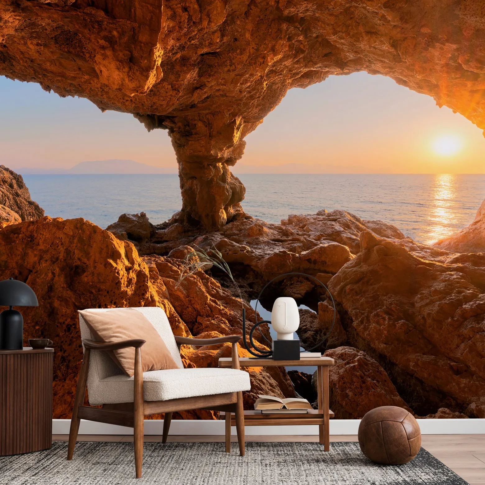 Fototapeta Do Salonu Ocean Zachodzie Słońca 90x60cm
