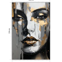 Fototapeta Do Salonu Zmysłowy Portret Kobiety 100x150cm