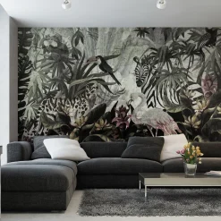 Fototapeta Dzikie ZWIERZĘTA Na Betonie 90x60cm