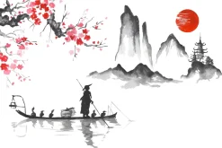 Fototapeta KRAJOBRAZ Japonia Malunek Dekor 90x60cm