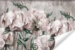 Fototapeta Malowane Peonie 90x60cm