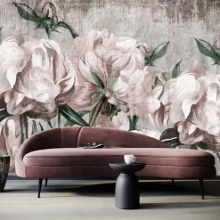 Fototapeta Malowane Peonie 90x60cm