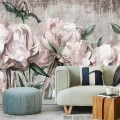Fototapeta Malowane Peonie 90x60cm