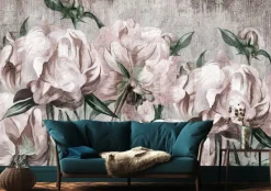 Fototapeta Malowane Peonie 90x60cm