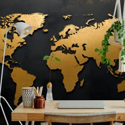 Fototapeta Nowoczesna Mapa Świata 368x280cm