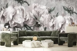 Fototapeta Peonie W Stylu Vintage 90x60cm