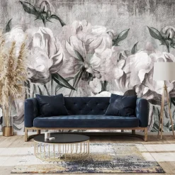 Fototapeta Peonie W Stylu Vintage 90x60cm
