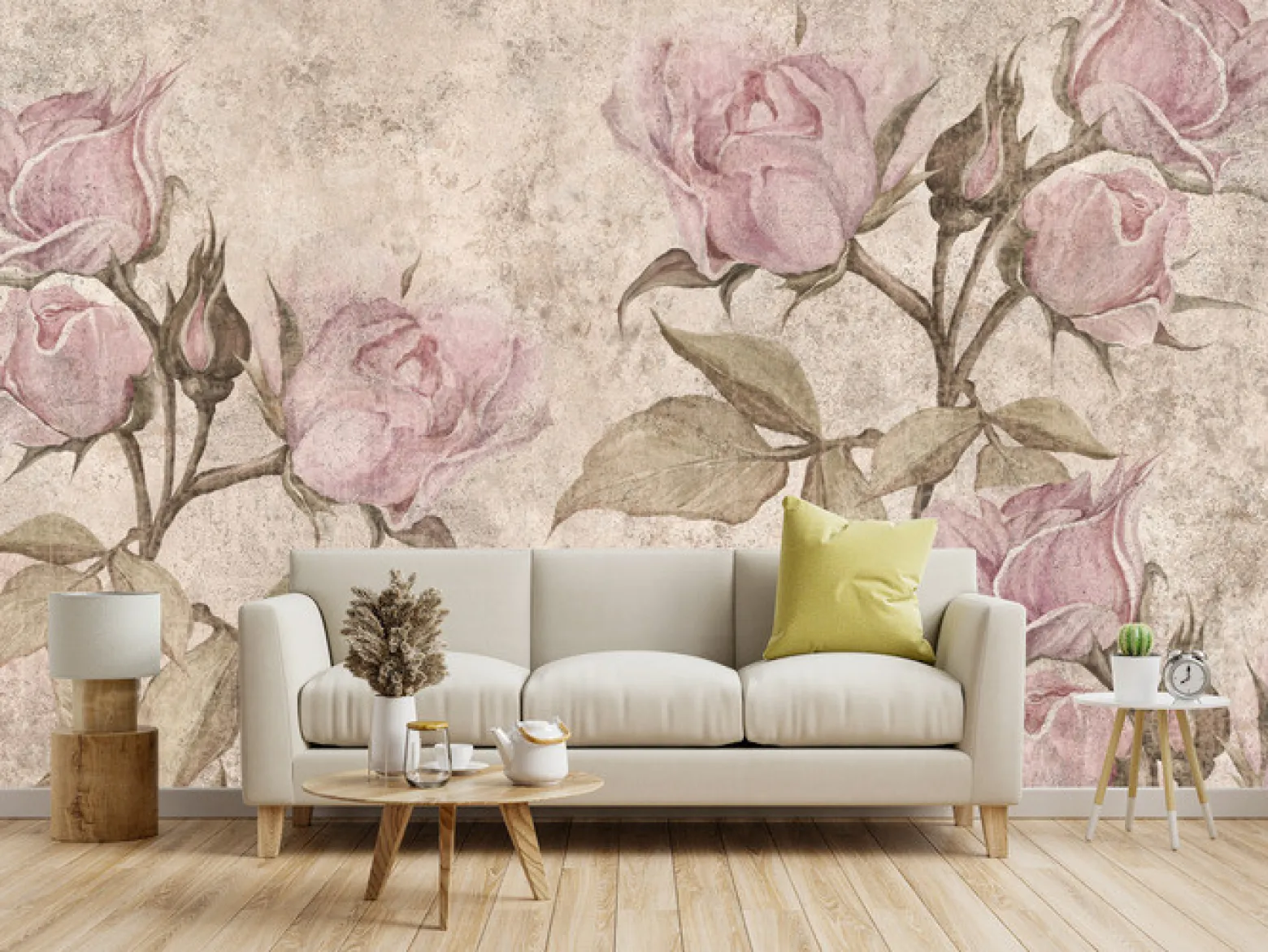 Fototapeta Róże W Stylu Vintage 90x60cm