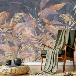 Fototapeta TROPIKALNE Rośliny Styl Vintage 90x60cm