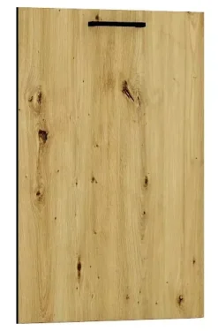 Front zmywarki z panelem ukrytym 45 cm dąb artisan - Tiero