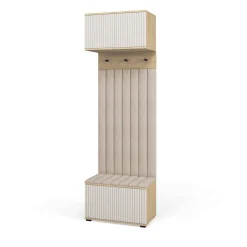 Garderoba Zora wersja 5 Dąb Cremona/Cashmere Trinity 02