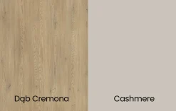 Garderoba Zora wersja 5 Dąb Cremona/Cashmere Trinity 02