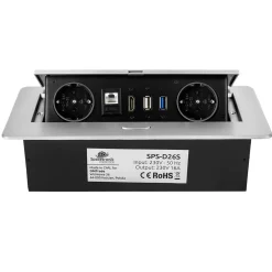 Gniazdo blatowe otwierane Spacetronik SPS-D26S V2