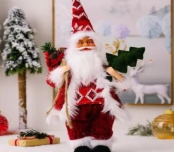 Gwiazdor Mikołaj Krasnal Figurka Świąteczna Xxl