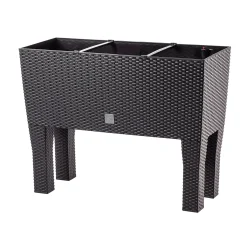Kadax Donica Skrzynka 60cm Wkład Na Nóżkach Brąz