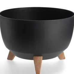 Kadax Doniczka Donica 33cm Wkład Osłonka Czarna