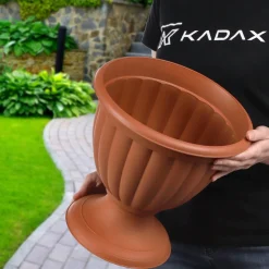 Kadax Doniczka Donica Ogrodowa Gazon 29cm Terakota