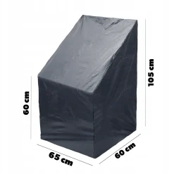 KADAX Pokrowiec Na Fotel Krzesło Ogrodowe 60x65x106cm