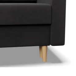 Kanapa, sofa rozkładana z funkcją spania bonell szara