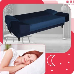 Kanapa sofa Sara Duo rozkładana wersalka spania Family meble