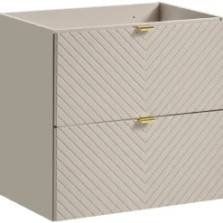 KASZMIROWA ryflowana szafka pod umywalkę 60 cm VIVA CASHMERE