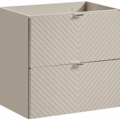 KASZMIROWA ryflowana szafka pod umywalkę 60 cm VIVA CASHMERE