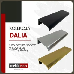 KASZMIROWA szafka z blatem 60cm DALIA CASHMERE 82-60-46-2S