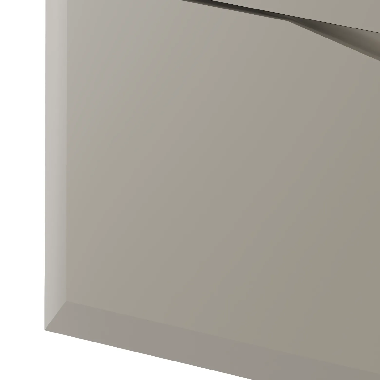 Kaszmirowy Zestaw Łazienkowy 120cm Szafka z Blatem Umywalka Słupek Delica