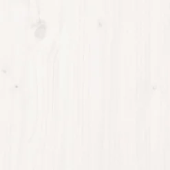 Łóżko dzienne białe lite drewno sosnowe 80x200 cm