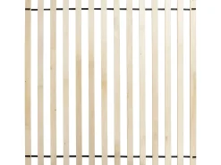 Łóżko ze stelażem 180x200 cm ciemne drewno