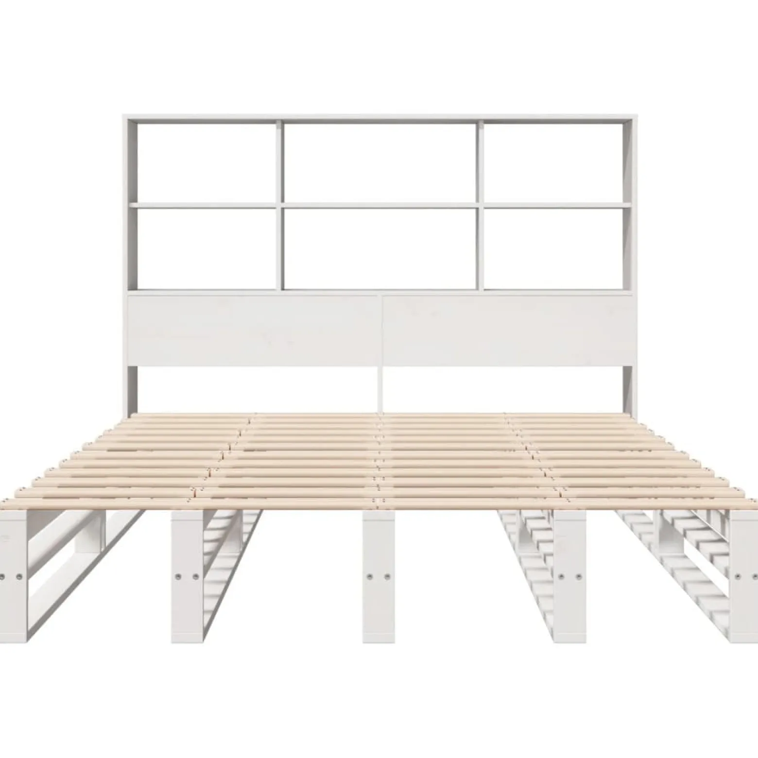 Łóżko Drewniane Rama Łóżka Sofa Biała Do Sypialni Pokoju 160x200 cm