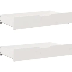 Łóżko Drewniane Rama Łóżka Sofa Biała Do Sypialni Pokoju 90x200 cm