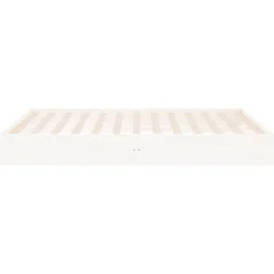 Łóżko Drewniane Rama Łóżka Sofa Biała Do Sypialni Pokoju 120 x 200 cm