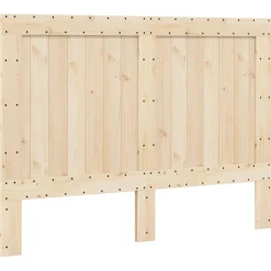 Łóżko Drewniane Rama Łóżka Sofa Brązowe Do Sypialni Pokoju 140x200 cm