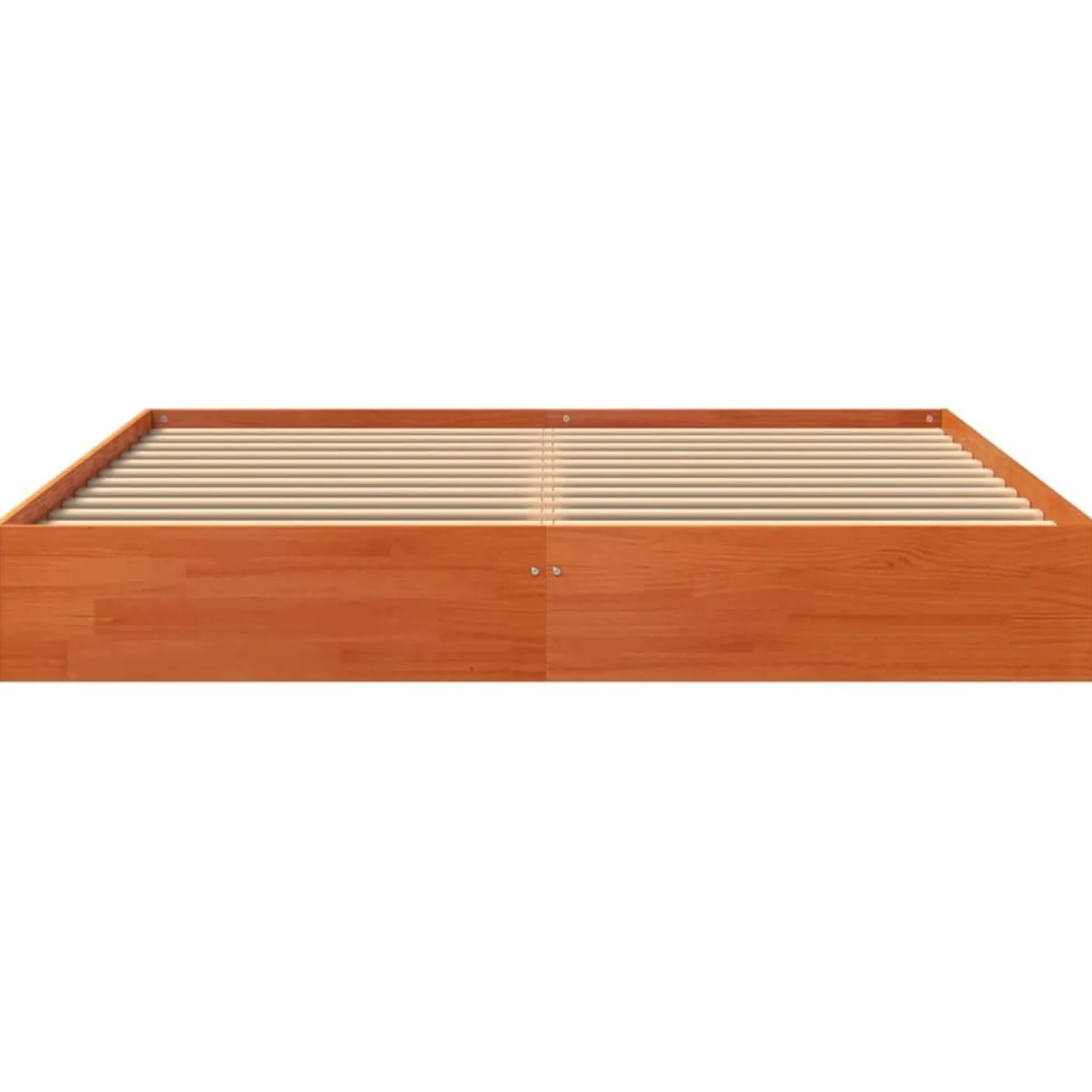 Łóżko Drewniane Rama Łóżka Sofa Brązowe Do Sypialni Pokoju 160x200 cm