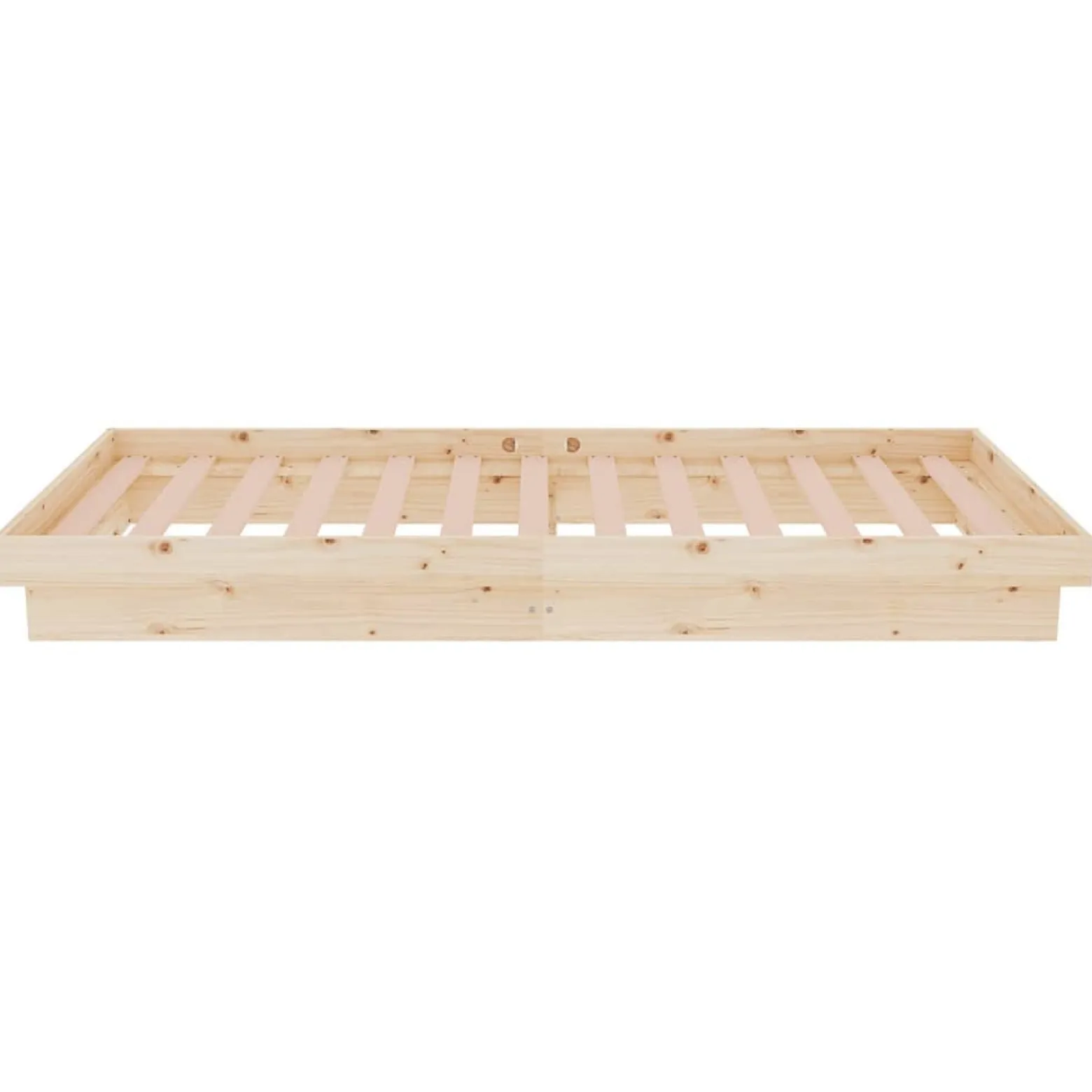 Łóżko Drewniane Rama Łóżka Sofa Brązowe Do Sypialni Pokoju 75x190 cm