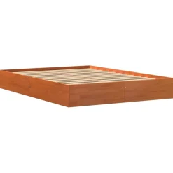 Łóżko Drewniane Rama Łóżka Sofa Brązowe Do Sypialni Pokoju 120x200 cm