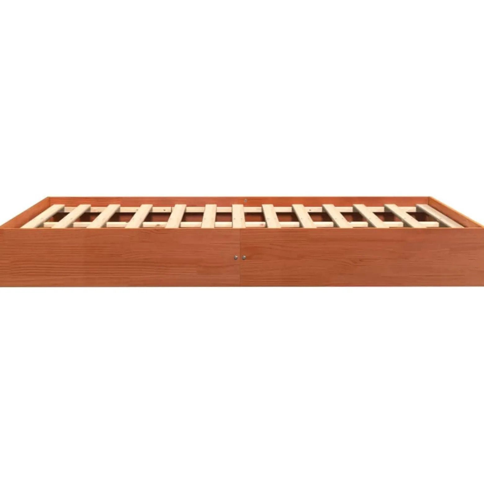 Łóżko Drewniane Rama Łóżka Sofa Brązowe Do Sypialni Pokoju 120x200 cm