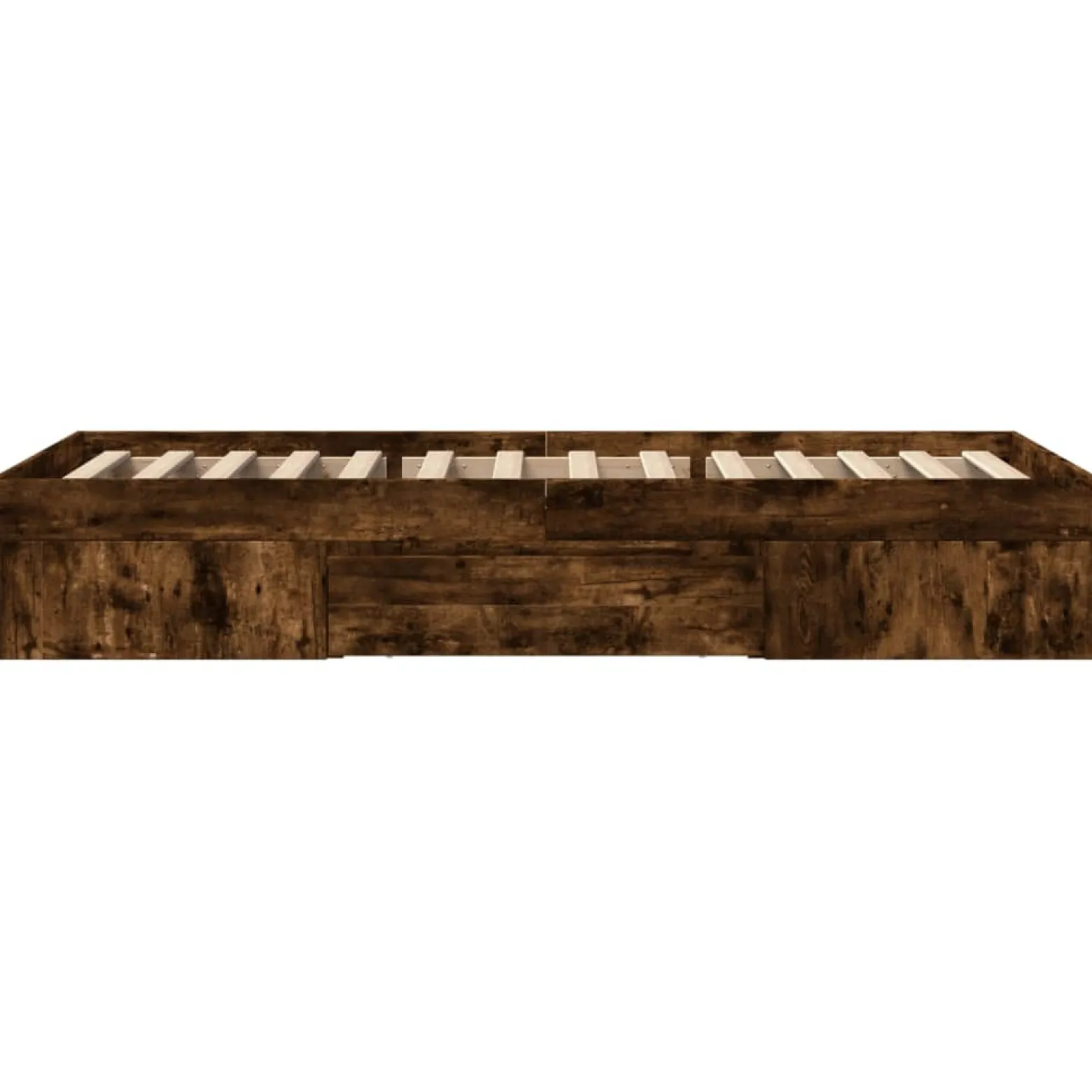 Łóżko Drewniane Rama Łóżka Sofa Brązowe Do Sypialni Pokoju 90x200 cm