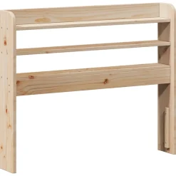 Łóżko Drewniane Rama Łóżka Sofa Brązowe Do Sypialni Pokoju 75x190 cm