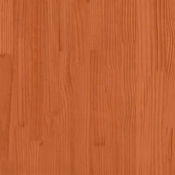 Łóżko Drewniane z Regałem Brązowe Rama Łóżka Ze Stelażem 150x200 cm