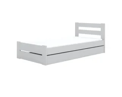 Łóżko dziecięce EMIL 160x80 białe bez szuflady/bez materaca