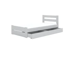 Łóżko dziecięce EMIL 160x80 białe bez szuflady/bez materaca