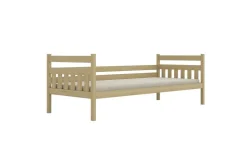 Łóżko dziecięce LULEK 160x80cm sosna drewniane bez szuflady/bez materaca