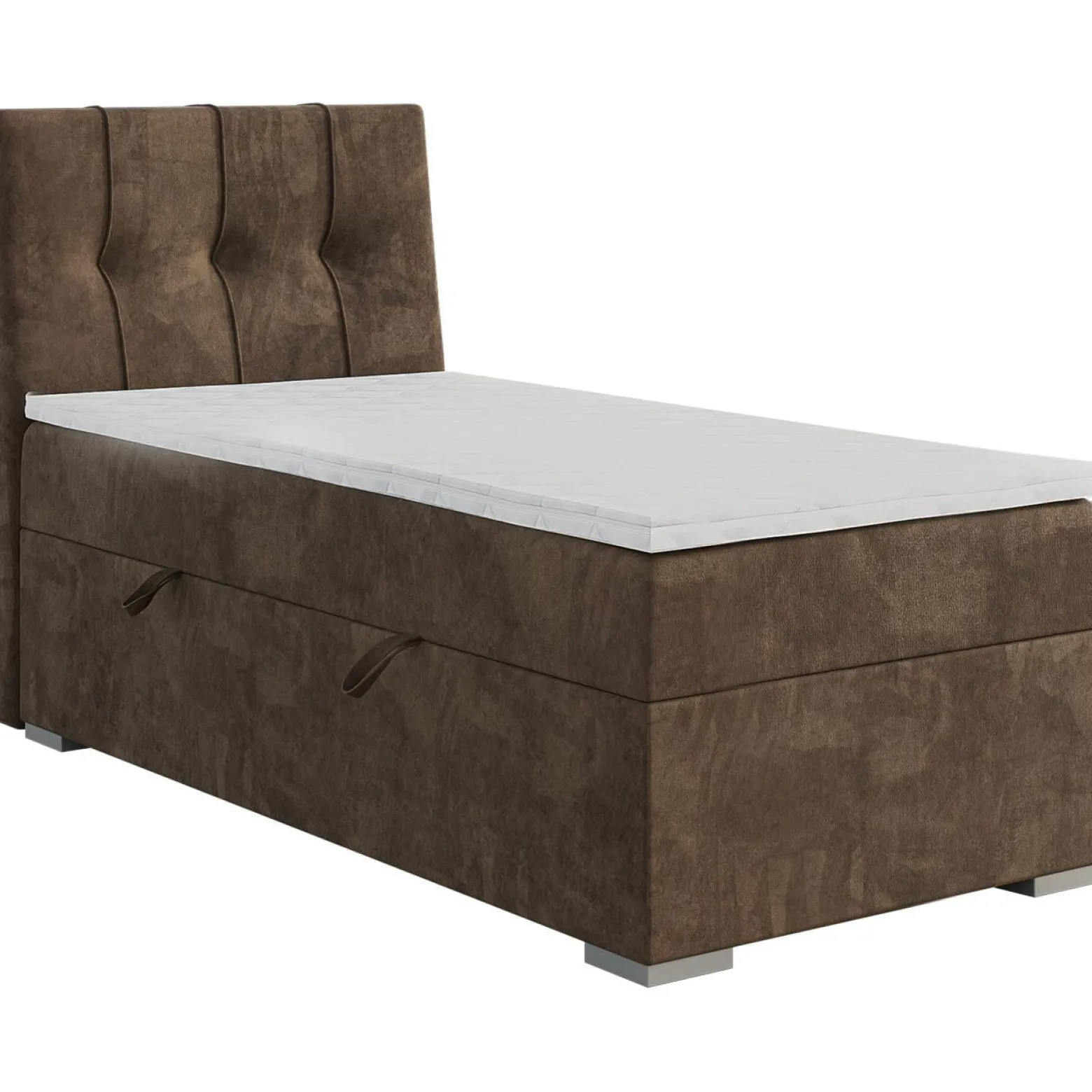 Łóżko kontynentalne DANO 80x200 lewy magic velvet 2205