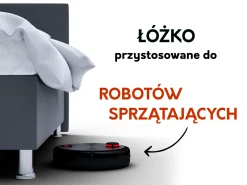Łóżko kontynentalne Enter LED 140x200